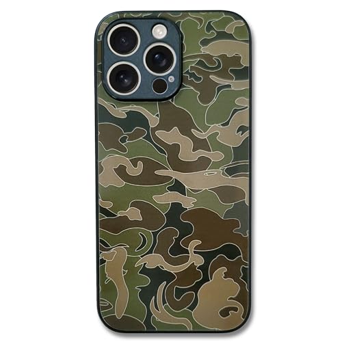 Coque iPhone 14 Pro Max camouflage vert idéale pour vos sorties outdoor et rando