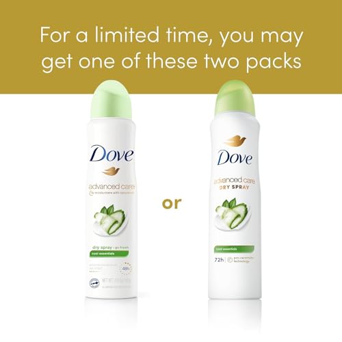 image for Dove Advanced Care Antiperspirant Deodorant Dry Spray Cool Essentials 