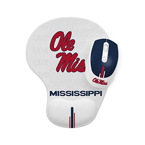 SOAR NCAA Mouse and Mouse Pad, Ole Miss Rebels