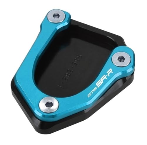 Agrandisseur de béquille latérale CFMOTO 675SS 675NK support moto bleu
