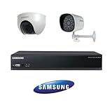 Samsung CCTV-Set CCTV Sytem DIY Ethernet Kabel Samsung Überwachung Kamera System-Full D1 DVR, SDE - 3003P-SEB - 1005R, SED, 1001R