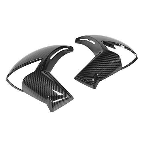 Motorrad-Frontseiten-Kühlerverkleidung ABS 2 Stück Kohlefaser-Stil Motorrad-Frontseiten-Kühlerverkleidung Ersatz für Kawasaki ER 6N ER6N 2009 2011 Verkleidung ABS