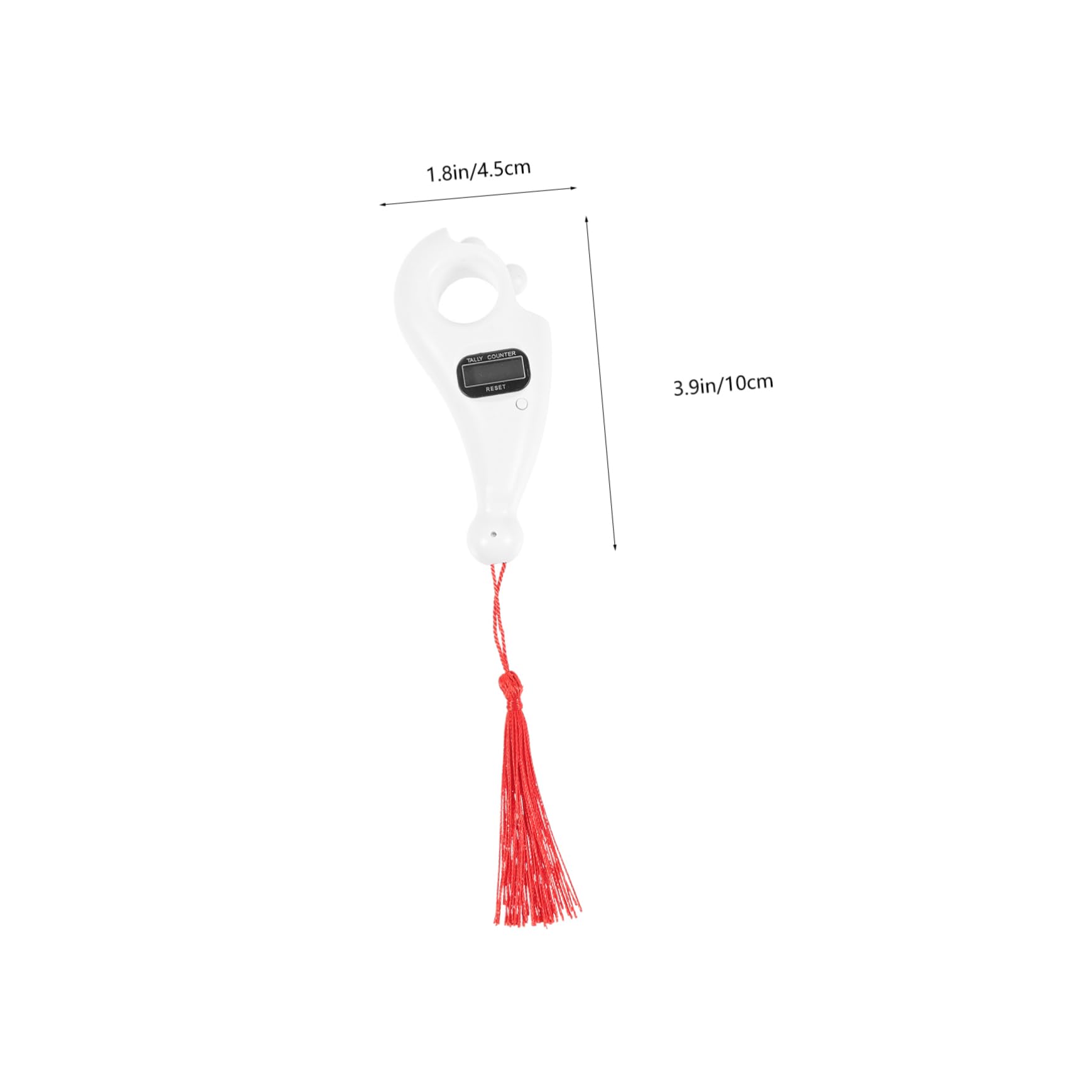 balacoo Digital Rotating Bead Counter Portable Handheld Electric Tally Counter with LCD Display for Accurate Attendance Tracking and Daily Use