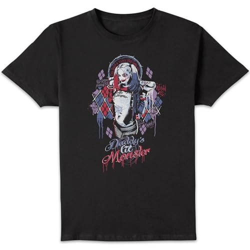 DC Comics Suicide Squad Daddys Lil Monster T-Shirt - Black 5XL
