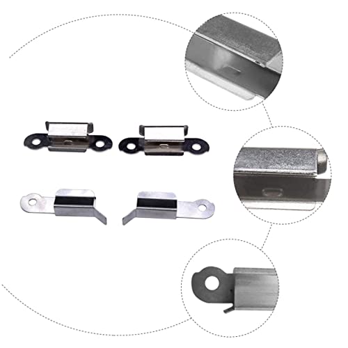 CLISPEED 4 Pcs Clipe De Vidro Impressoras 3d Clipes De Retenção De Vidro Óculos Braçadeira De Viveir