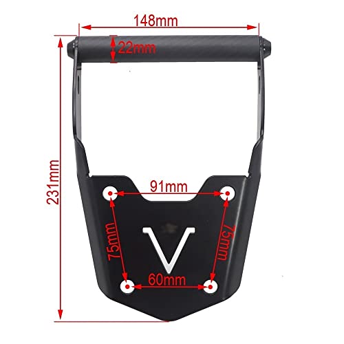 Support de navigation pour moto Versys X300 en cadre fixe de 12mm