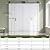 SMARTSTANDARD Bifold Barn Door 72'' x 84'',Bi-Fold Sliding Closet Doors with Hardware Kit Included,80'' Track Kit for 4 Doors,Waterproof & Quiet,Pre-Drilled Holes Easy Assembly,White
