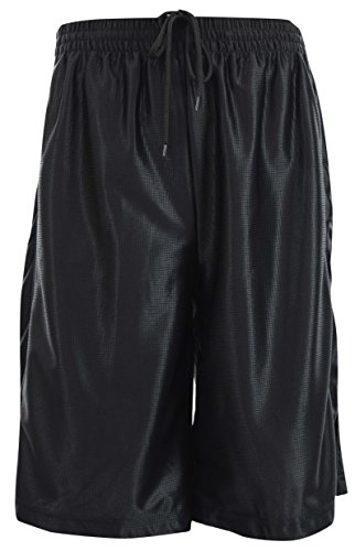 ChoiceApparel Mens Solid Color Basketball Training Shorts with Pockets and Drawstring