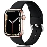 No se preocupe por caerse: el diseño de la hebilla de acero inoxidable mantiene su reloj de en su lugar durante todo el día y más seguro. Pulsera perfecta para el deporte y el trabajo.