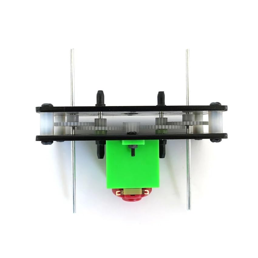 Motor reductor de velocidad variable 3V con doble salida de eje 3