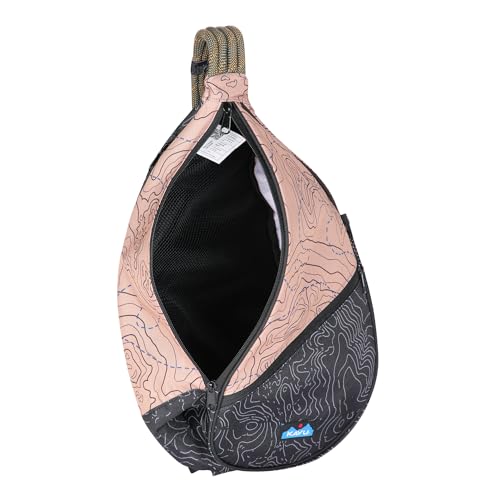 Image of KAVU Paxton Pack Backpack Rope Sling Bag - Sea Map