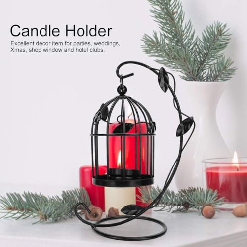 Comzplife Birdcage Moon Candle Holder, Tea Light Candle Holder thumb #4