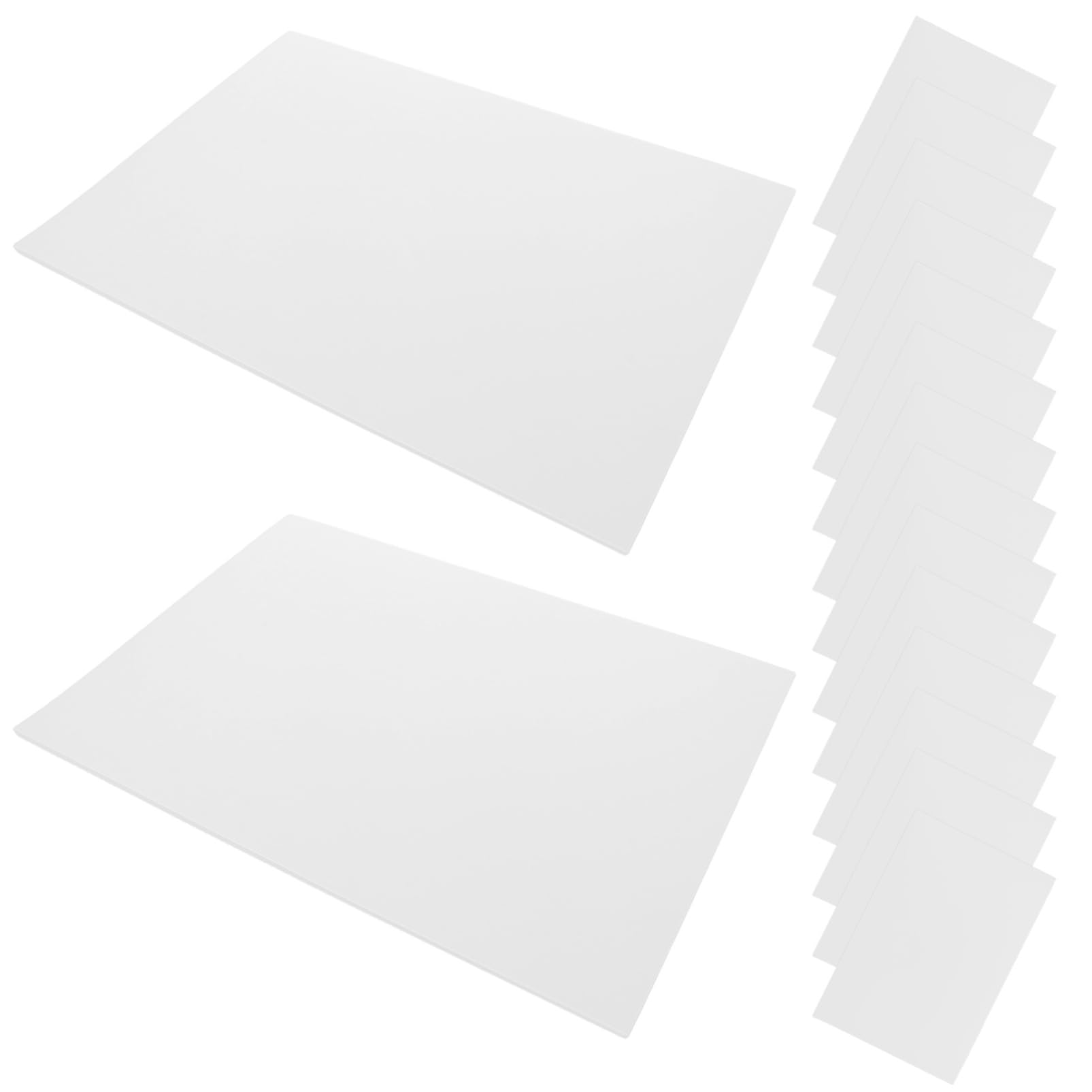 Operitacx 100 Pezzi Copertina per Libri Protezione Flessibile per Quaderni Documenti e Partiture Facile Adatta per Scolastico e Professionale