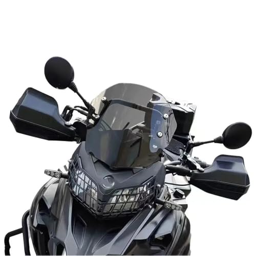 Pare-brise TRK 502 haut déflecteur de vent pour affronter la pluie et les voyages en toute saison