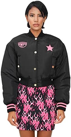 CHIARA FERRAGNI Giubbotti Donna Nero 71CBS428CQS19 899