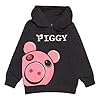 Popgear Piggy Faces Jongens Trui Hoodie Houtskool jongens mode-hoodies (1-Pack)