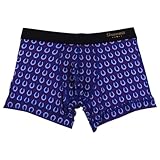 [グレイブボールト] ショート ボクサーパンツ メンズ 下着 馬蹄 BATEI 3052302 Lucky_blue S
