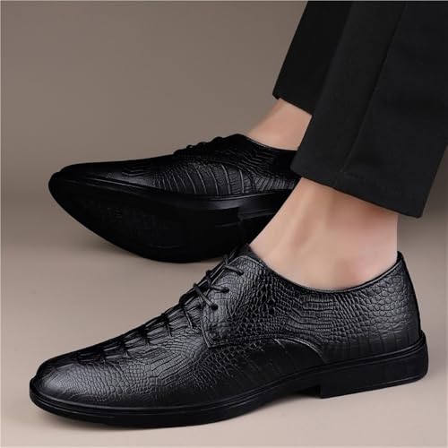 Premium Leather Oxford Shoes Stylish Comfortable Lace Up Shoes for Men for Office and Formal Events3