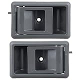 ASTOU Interior Car Door Handle Fits 1987-1990 for Toyota for Tercel 1989-1995 for 4Runner 1995-2000 for Tacoma 2Pcs Grey