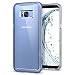 Spigen Neo Hybrid Crystal Galaxy S8 Case with Clear Hard Casing and Reinforced Hard Bumper Frame for Samsung Galaxy S8 (2017) - Coral Blue