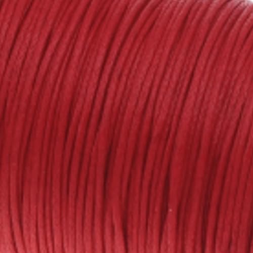 INFOMAG 18 PCS Cordon Ciré Fil Nylon Ciré 1mm Pour Bracelet 10m Cordon