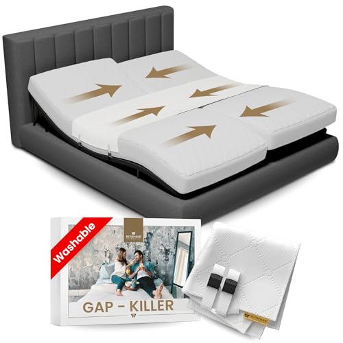 Bed Gap Eliminator | Closes Mattress Gaps Permanetly - for All Mattress Types & Sizes - Easy &...