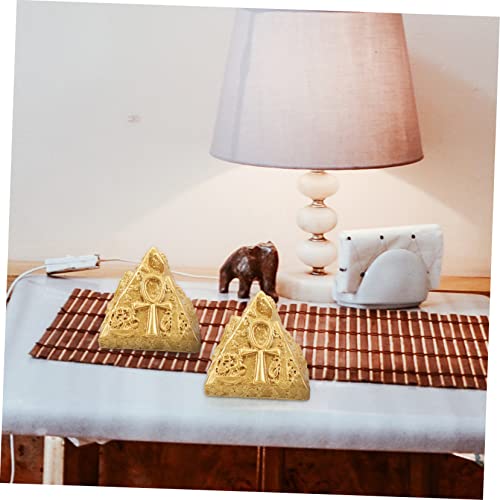 Pyramides décoratives en résine Healvian pour sublimer votre décoration de table - 4