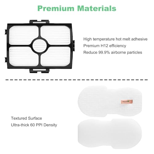 Image of Alrens HZ3002 Replacement Filter for Shark Stratos Ultralight Corded Stick Vacuum HZ3002 HZ3000 HZ4000 HZ4002, Replace part XFFKHZ3000 and XHFHZ3000