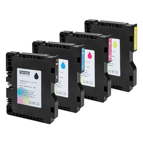 Amazon.co.jp: リコー RICOH用 GC43 SGカートリッジ 4色セット GC43