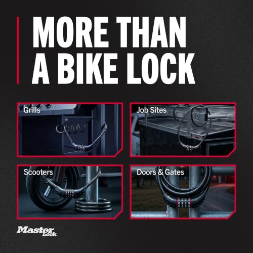 Master Lock 6 ft Combination Cable Lock