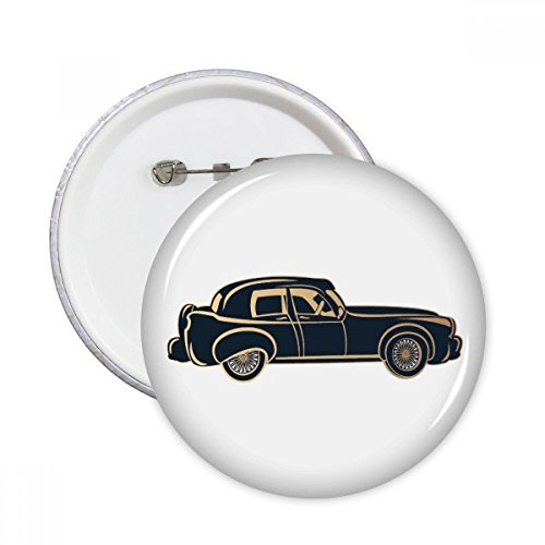 Pins voiture classique pour look rétro urbain sur veste et sac à dos