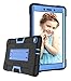 Galaxy Tab A 8.0 Case 2019, Bingcok Heavy Duty Rugged Full-Body Hybrid Shockproof Drop Protection Cover with Kickstand for Samsung Galaxy Tab A 8.0 2019 Model SM-T290 /SM- T295 (1-Black +Blue)