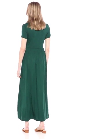 Amazon Essentials Women's Short-Sleeve Waisted Maxi Dress (Available in Plus Size) - Image 7