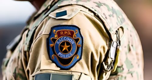 Raccoon R.P.D Patch (3.5 inch-Hook Fastener-R1) image 4