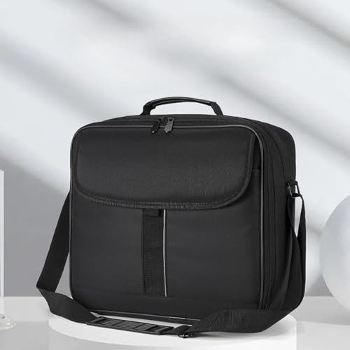 Image of Projector Carrying Case Breathable Large Capacity Black Sturdy Organizer Bag