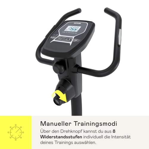 Kettler Heimtrainer Avior M mit 6kg Schwungmasse und 8 Widerstandsstufen, Hohe Gewichtsbelastung von 110kg praktische… – Bild 3