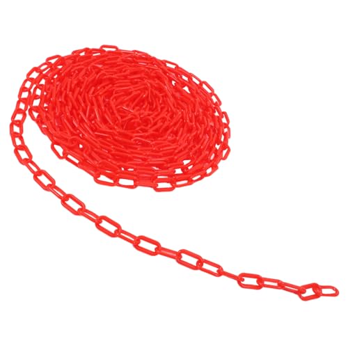 Veemoon Plastique Rouge de Délimitation pour Équipements de Construction Barrières de Mètres