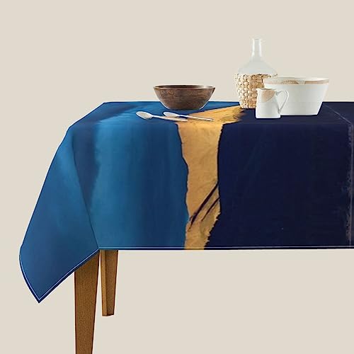 Nappe décorative haut de gamme paysage de lac | Textile de table premium infroissable - 6