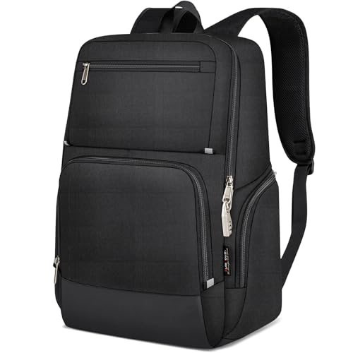 WYCY 30L Water-Resistant Laptop Backpack, USB Charging, 17
