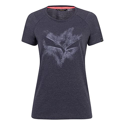 T-shirt de randonnée pour femme Salewa Pure Chalk Dry confortable et respirant