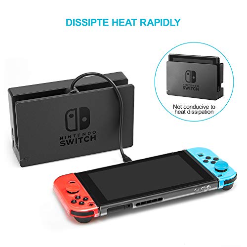 image for Keten NS Switch Accessories Kit, Including Carry Case, Charging Dock, 