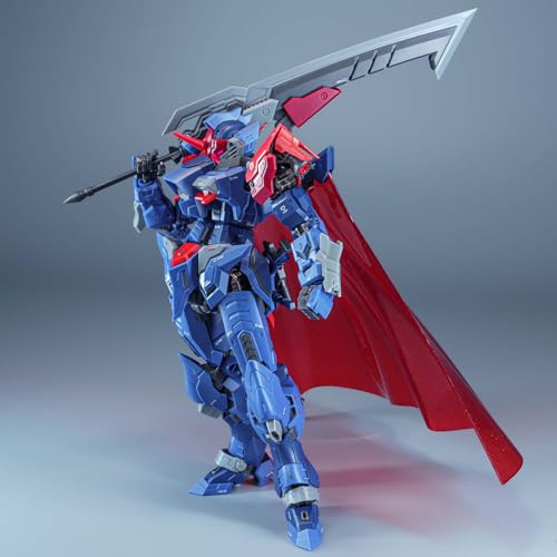 Image of Pipigirl 1 /100 Plastic Mecha Action Figures Kits, Salamander, 7.4 in High, Easy to Assembly Mecha Model
