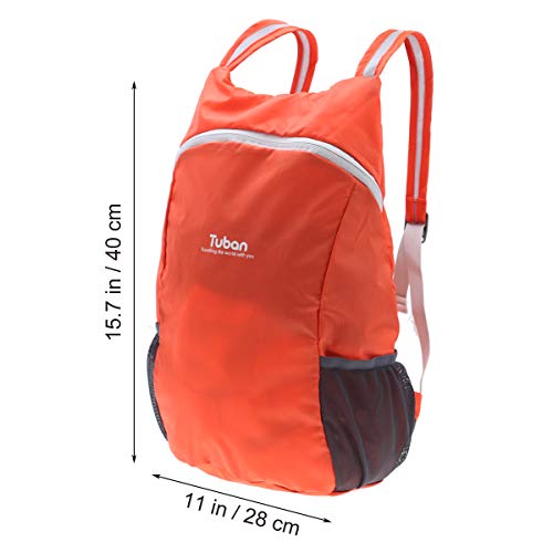 Mochila dobrável de nylon leve à prova d'água, bolsa dobrável, portátil, para mulheres, homens e vi