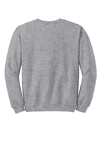 Image of Gildan Men's Cotton Spandex Polyester Blend Crew Neck Sweatshirt