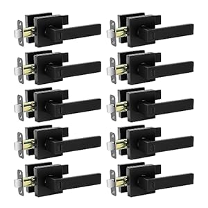 Aikkil Modernes Türknaufschloss-Set 10 Stück