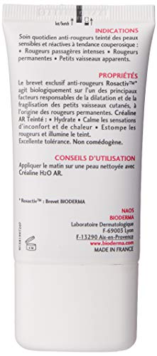Crème Teintée Créaline Ar Anti rougeurs Doré Bioderma Le Tube De 40 Ml - vue 6