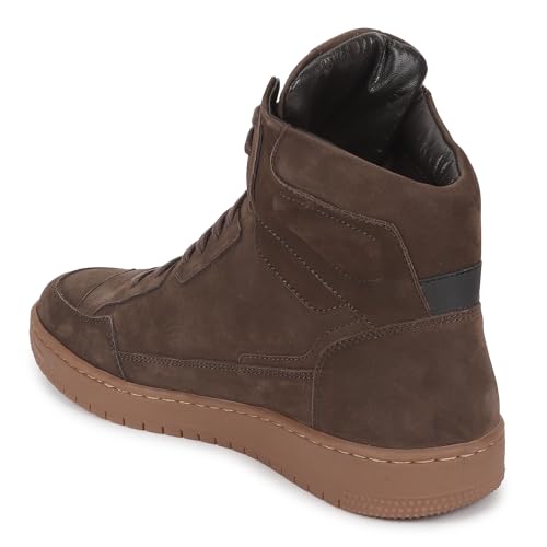 Image of Royal Enfield Mens Street ACE Sneakers Dark TAN EU 45 / UK 11