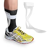 Walk Warrior: Lightweight AFO Foot Drop Brace – Customizable Fit for Enhanced Walking & Stroke Recovery, Large Size for Men (US 9.5) & Women (US 10.5), Unisex Ankle Support for Both Left/Right Foot, Achilles Tendon Pain Relief & Gait Correction, Comfortable Dropfoot Mobility Aid for Men and Women