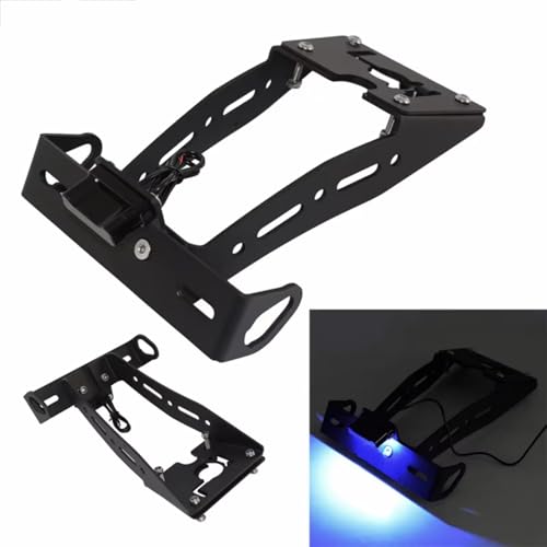 Support plaque immatriculation robuste anti-vibration pour feu Yamaha XSR900