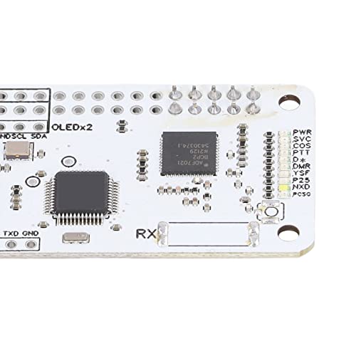 Jeanoko MMDVM Kit de módulo hotspot, ADF7021 Onboard 10mW RF Boa Compatibilidade para Processador AR